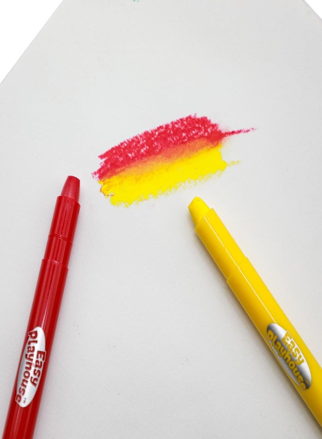 Easy Playhouse: Tempera Paint Sticks - 48pk, Vibrant Color Set, Non-Toxic, No Mess, Washable, Water Soluble, Quick Drying, Art-Craft Supplies, Kids 3+ - Image 3